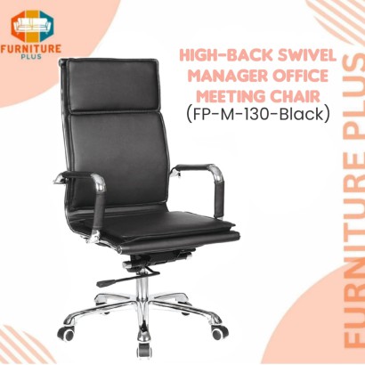 (FP-M-130-Black) Meeting Chair