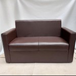 (FP-M-52-Chocolate) Two seater sofa