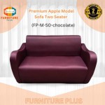 (FP-M-50-Chocolate) Premium Two Seater Sofa With Handle