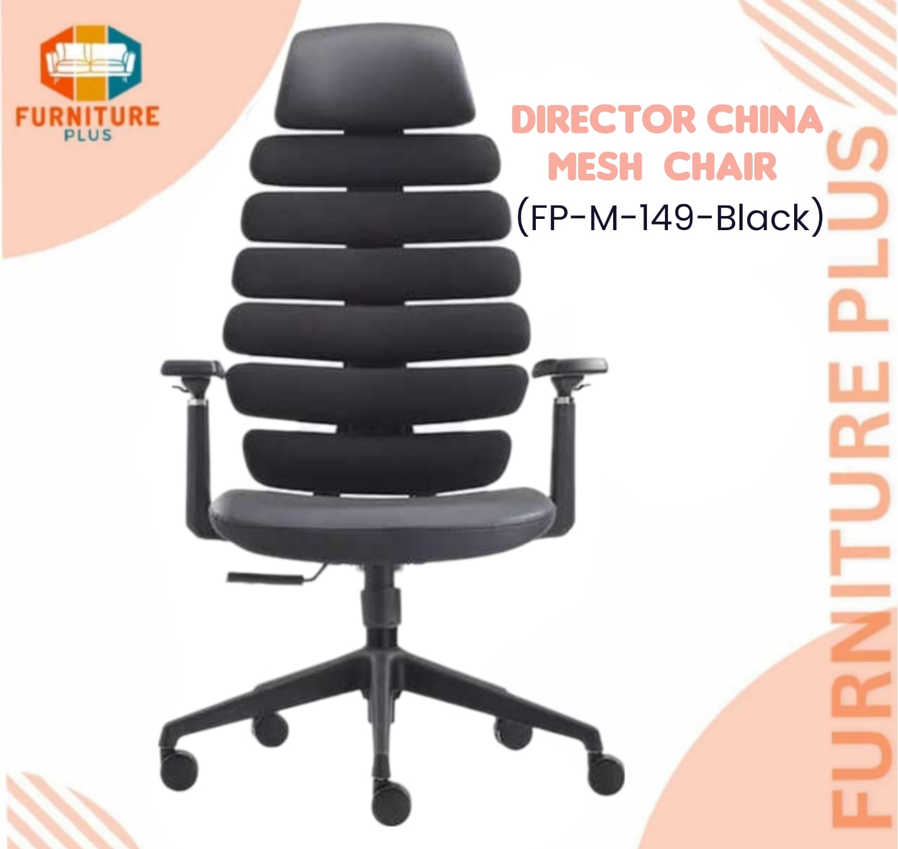 (FP-M-149-Black) Director Chair