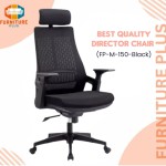 (FP-M-150-Black) Director Chair