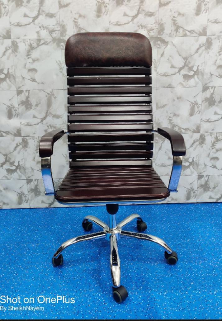 (FP-M-151-Ss) Wooden Chair Brown